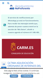 Mobile Screenshot of diariodeuninterinonopreferente.com
